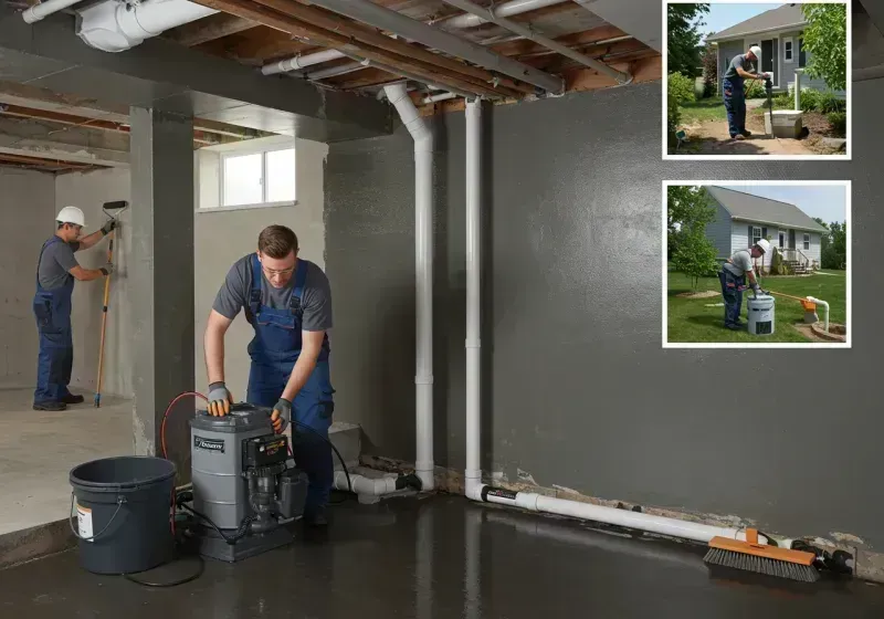 Basement Waterproofing and Flood Prevention process in Jayton, TX